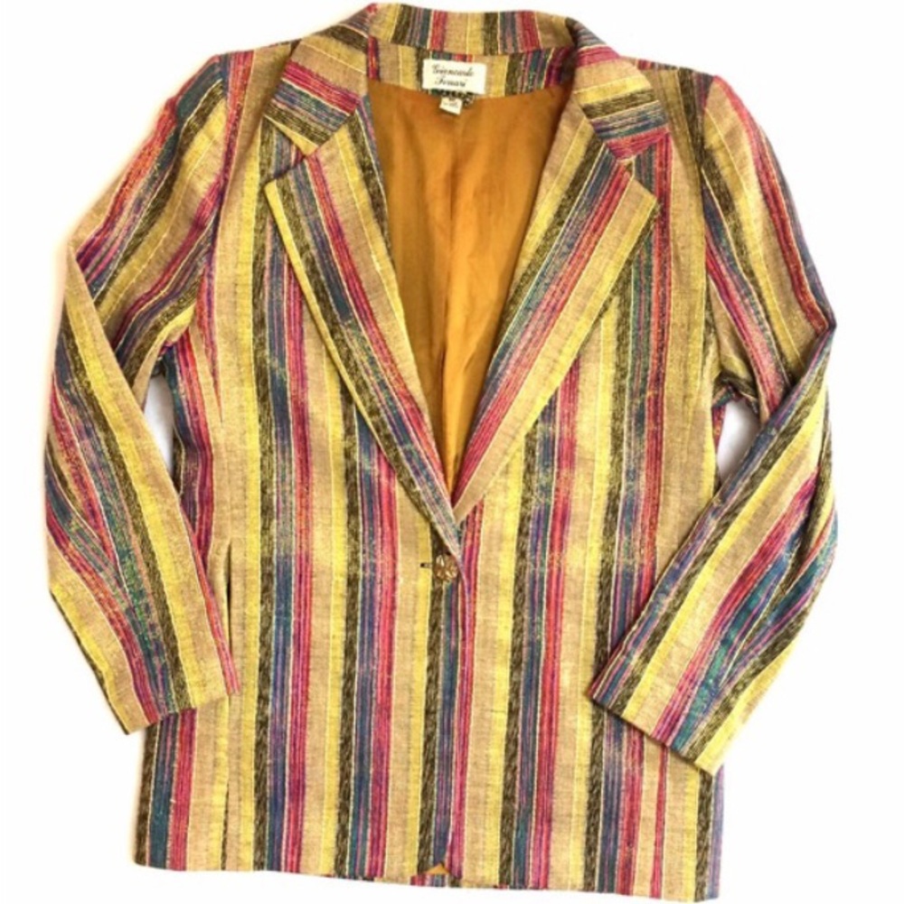 Vintage Giancarlo Ferrari boyfriend blazer jacket